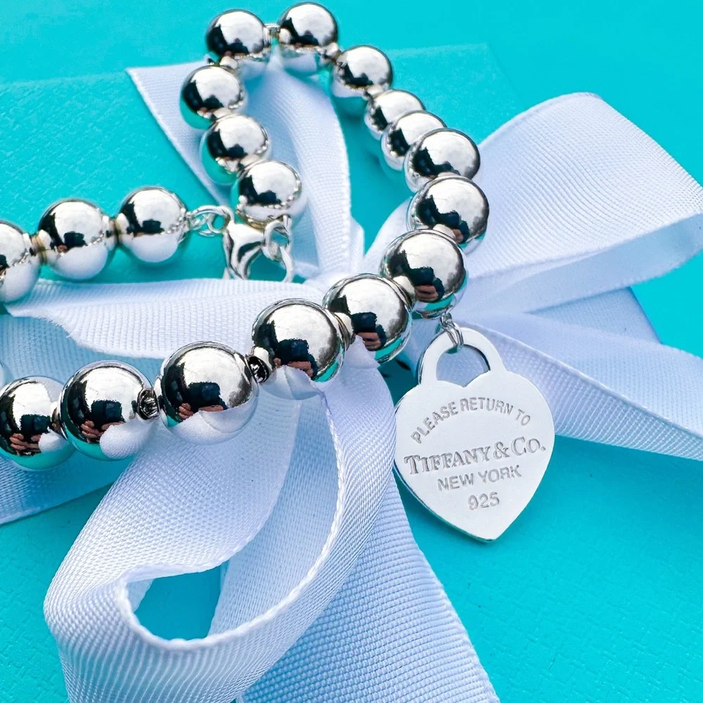 Tiffany & Co. Return to Tiffany Heart Tag Beaded Bracelet - Picture 1 of 6